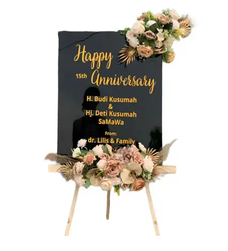 Papan Bunga Akrilik Pondok Kacang Barat