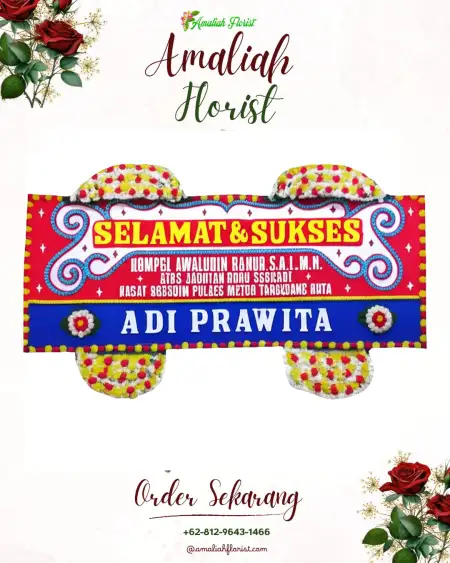Papan Bunga Ucapan Selamat Pondok Kacang Barat